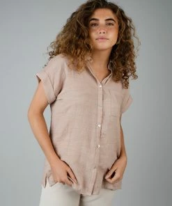 Doe & Rae Apparel Love Rosie Button Top