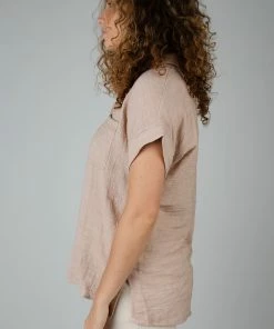 Doe & Rae Apparel Love Rosie Button Top