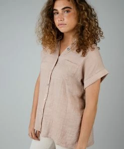 Doe & Rae Apparel Love Rosie Button Top