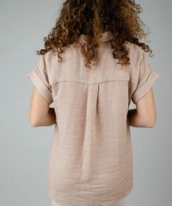 Doe & Rae Apparel Love Rosie Button Top