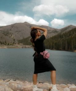 TeaNRose Berry Sweet Skirt In Black Apparel