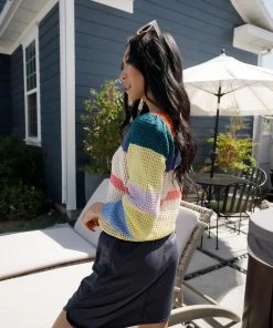 FRNCH Apparel Valley Girl Crochet Top