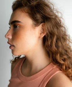 Avenue Zoe Artemis Link Earrings Accessories