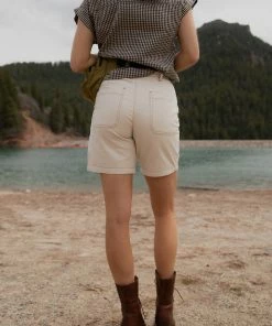 Current Air Gretchen Khaki Shorts