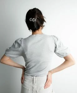 Current Air Melanie Top In Grey