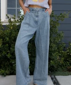 En Creme Murray Denim Trousers Apparel