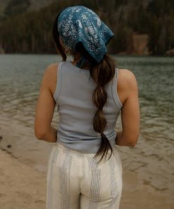 Leto Riverside Foral Bandana Accessories