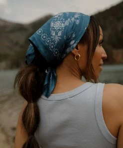 Leto Riverside Foral Bandana Accessories