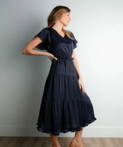 TeaNRose Apparel Pamela Tiered Dress