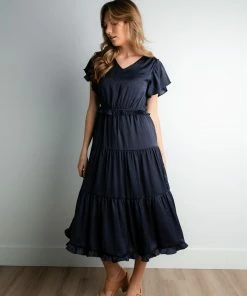 TeaNRose Apparel Pamela Tiered Dress