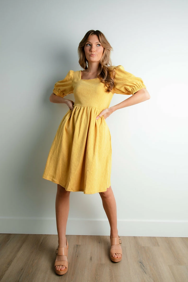 TeaNRose Sunny Side Babydoll Dress FINAL SALE Apparel