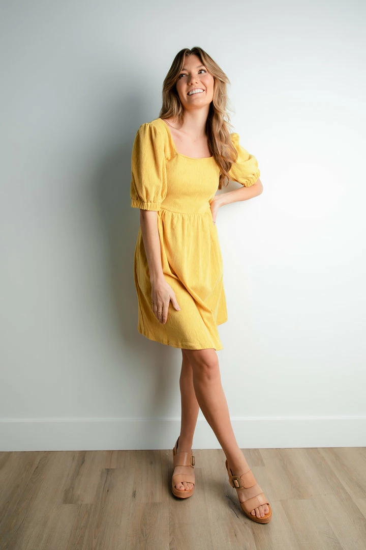 TeaNRose Sunny Side Babydoll Dress FINAL SALE Apparel
