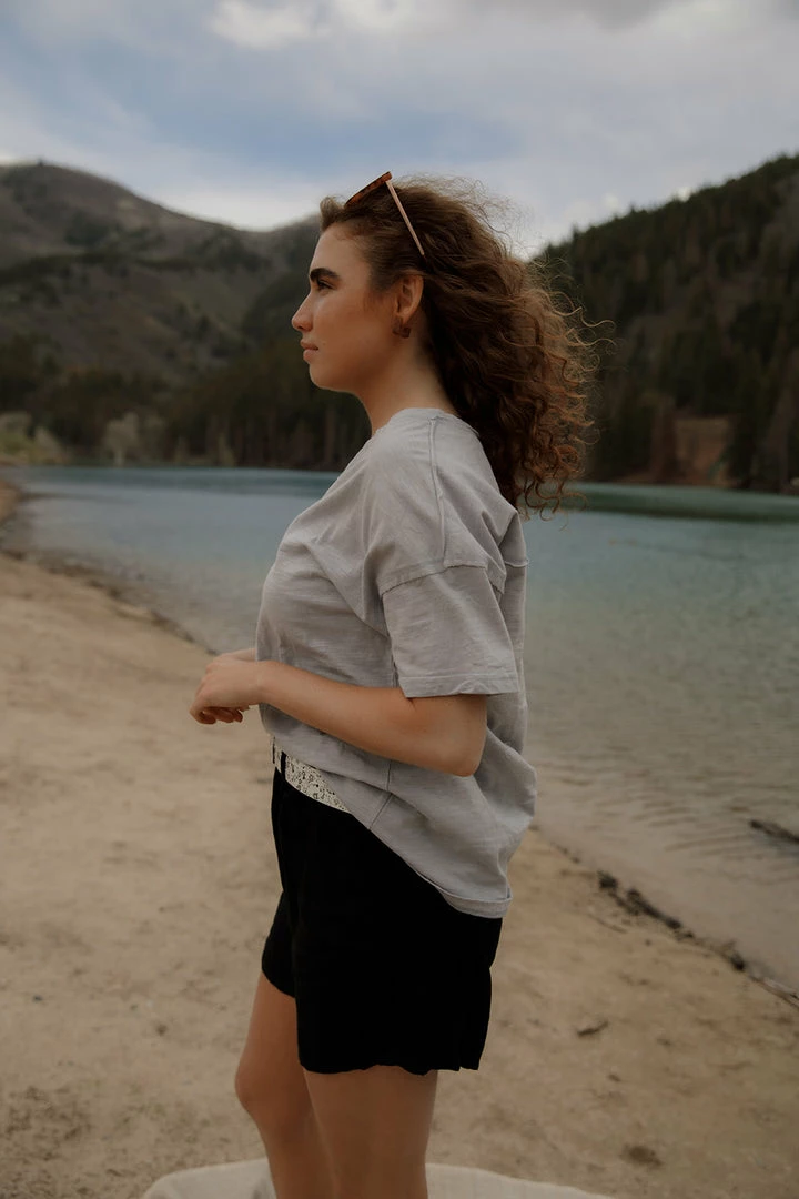 Cotton Bleu Blindsided Slub Tee Apparel