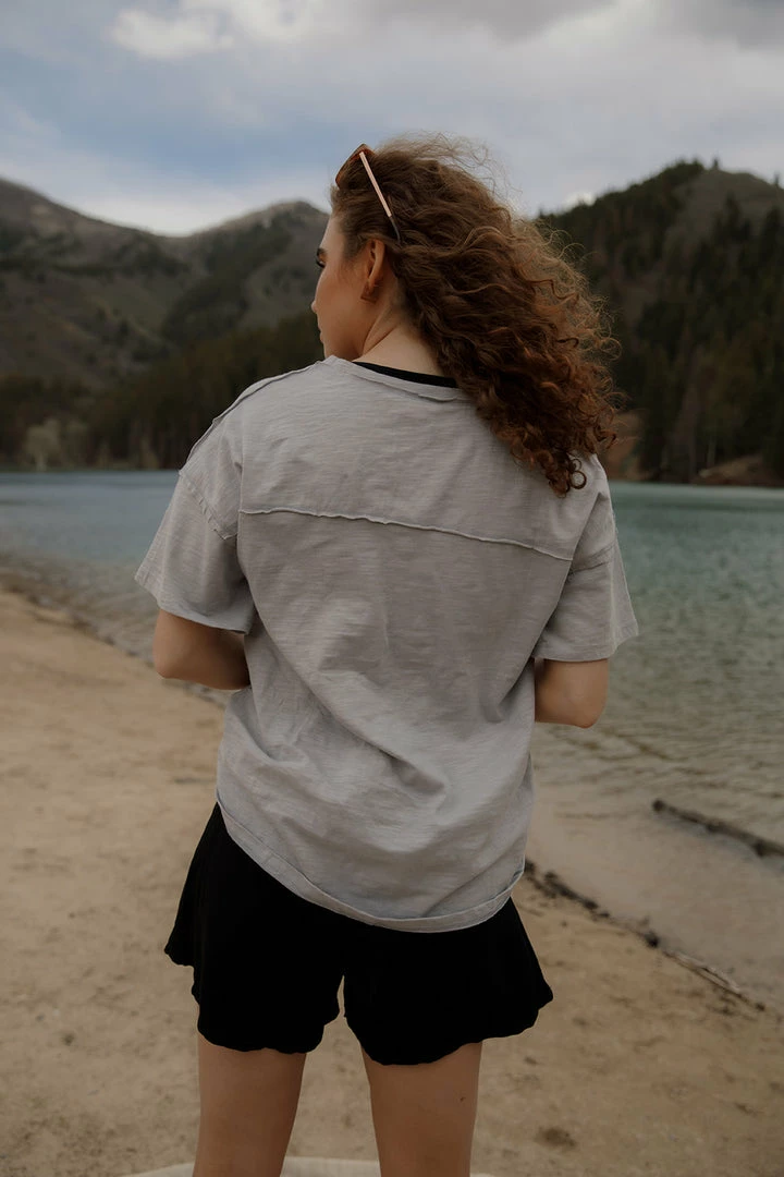 Cotton Bleu Blindsided Slub Tee Apparel