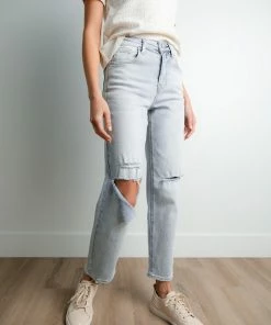 Risen Beckstead Mom Jeans Apparel