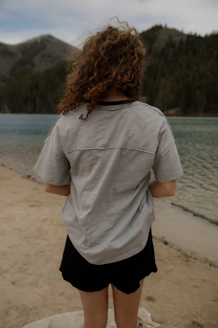 Cotton Bleu Blindsided Slub Tee Apparel