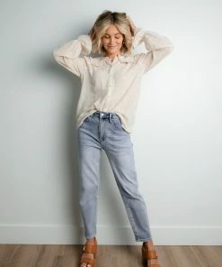 Doe & Rae Apparel London After Rain Blouse FINAL SALE