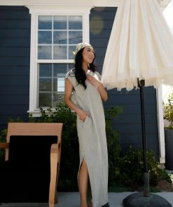 Thread & Supply Apparel Dolly Olive Dress