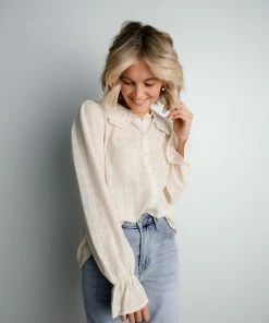 Doe & Rae Apparel London After Rain Blouse FINAL SALE