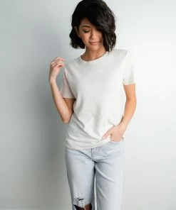 Thread & Supply Claude Tee In Ivory FINAL SALE