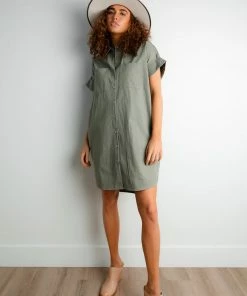 BBC Apparel/OATNY Dillan Olive Dress
