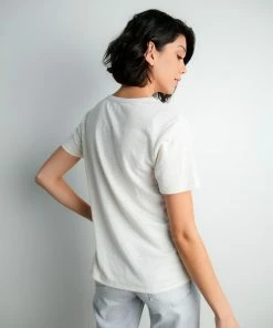 Thread & Supply Claude Tee In Ivory FINAL SALE