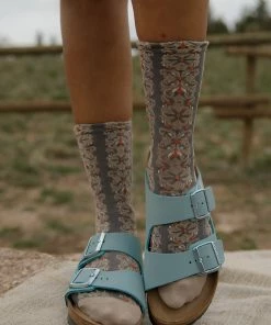 Birkenstock Arizona Nubuck In Faded Aqua