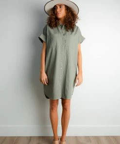BBC Apparel/OATNY Dillan Olive Dress