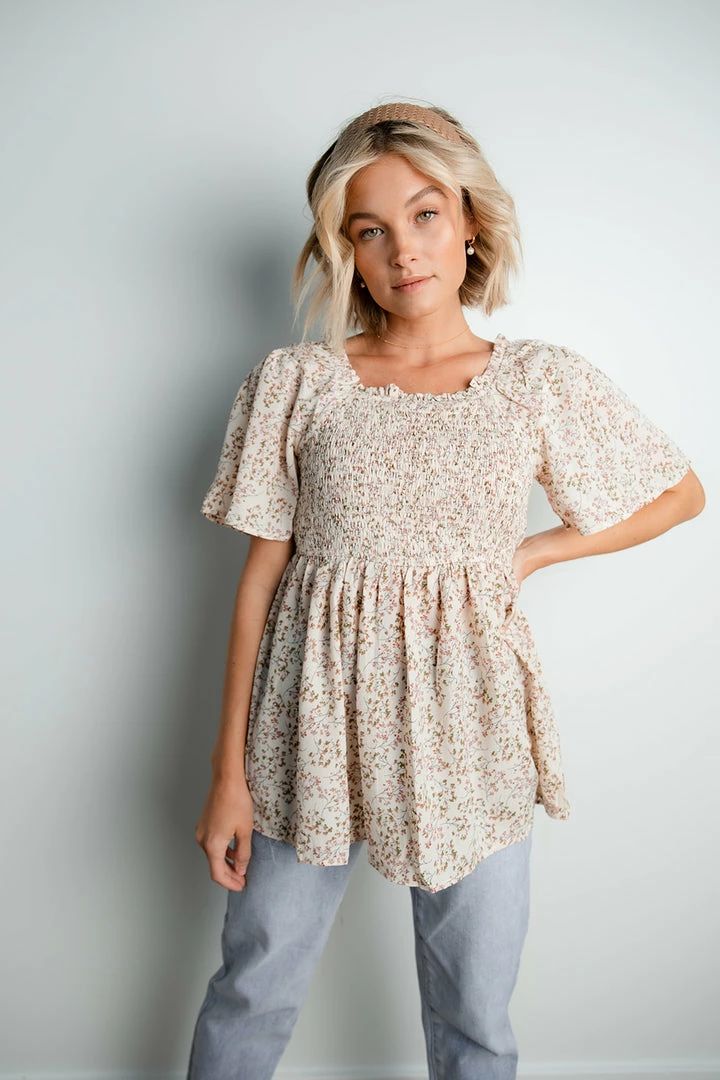HAYDEN Rosanna Floral Blouse FINAL SALE