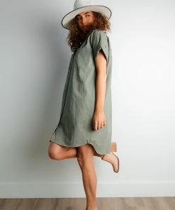 BBC Apparel/OATNY Dillan Olive Dress