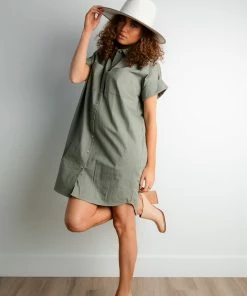 BBC Apparel/OATNY Dillan Olive Dress
