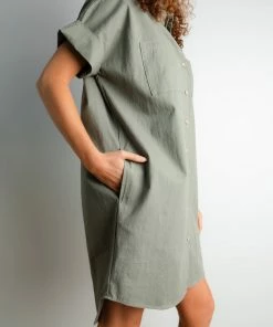 BBC Apparel/OATNY Dillan Olive Dress