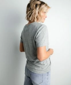 Thread & Supply Claude Tee In Grey Apparel