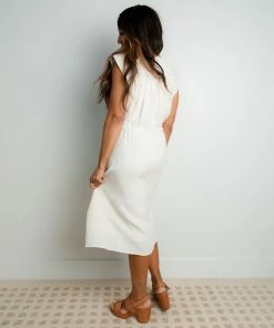 TeaNRose Vance Linen Dress