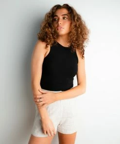 Grade & Gather Normani Black Tank Apparel