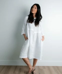Yuvita Line Apparel Lotte Linen Dress