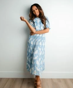 Current Air Claire Midi Dress Apparel