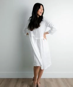 Yuvita Line Apparel Lotte Linen Dress
