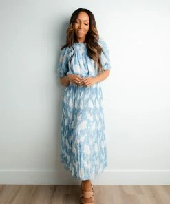 Current Air Claire Midi Dress Apparel