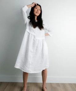 Yuvita Line Apparel Lotte Linen Dress
