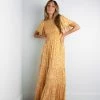 In Loom Celeste Smocked Dress In Marigold Apparel