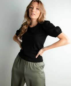 Current Air Melanie Top In Black