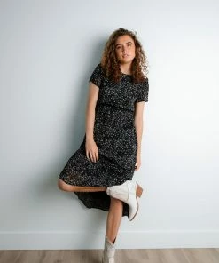 TeaNRose Vesta Floral Dress Apparel