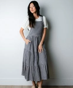 TeaNRose Arlo Overall Dress