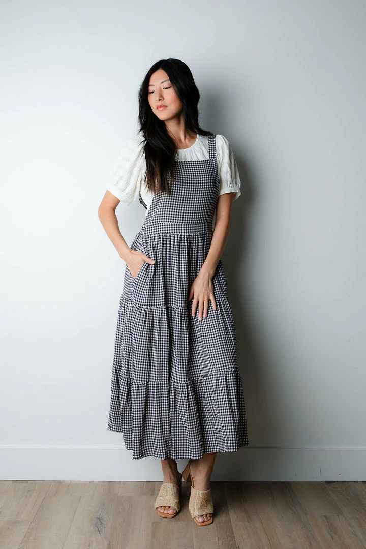 TeaNRose Arlo Overall Dress