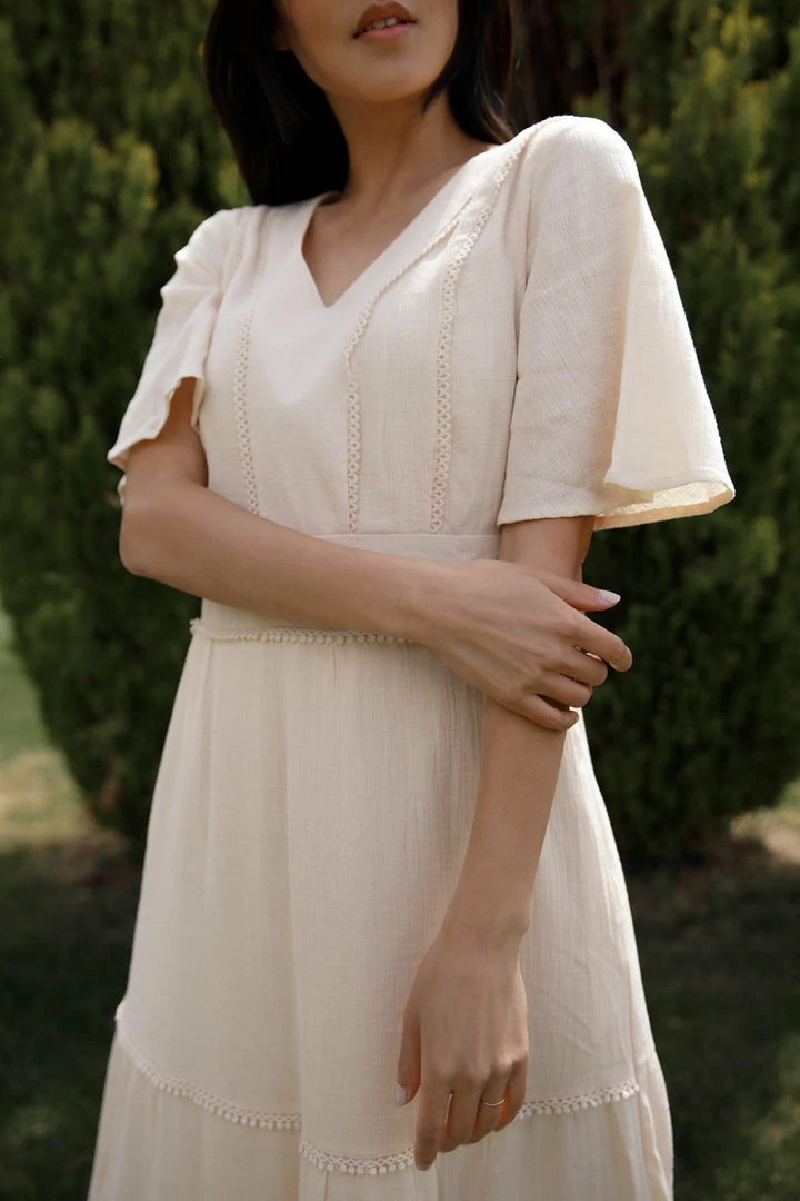 TeaNRose Theodore Cream Dress