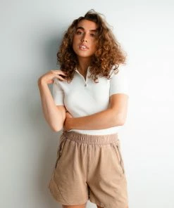 Grade & Gather Apparel Mia Knit Polo