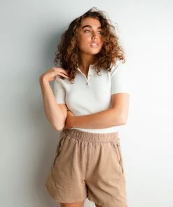 Grade & Gather Apparel Mia Knit Polo