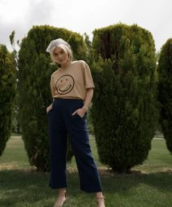 Cotton Bleu Dear Stranger Slub Pants