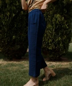 Cotton Bleu Dear Stranger Slub Pants